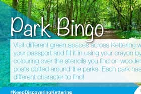 Park Bingo will help people stay active and discover more of Kettering