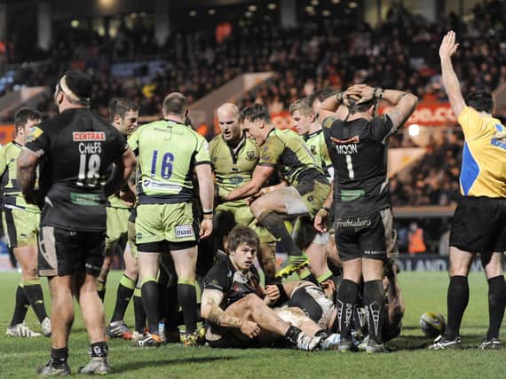 Saints last won at Exeter more than six years ago