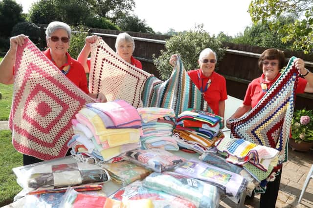 l-r Pauline Baker, Brenda Cooper, Marie Burton and Jennifer Blackman