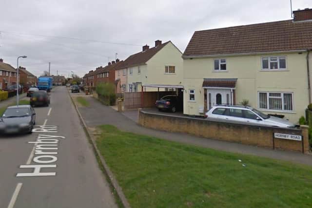 A would-be burglar fled empty handed after trying to break into a house in Hornby Road, Earls Barton