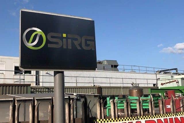 The premises is being converted to a recycling plant