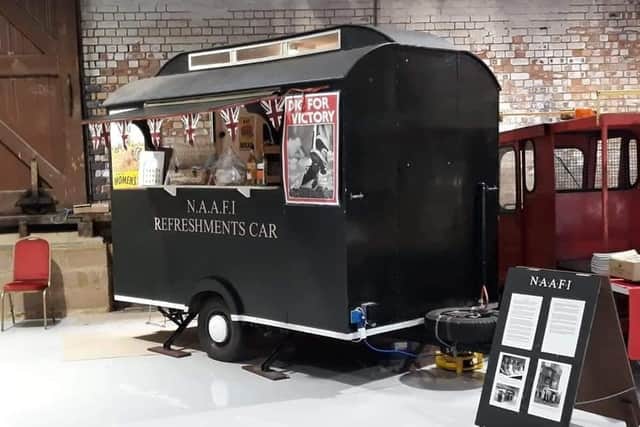 The NAAFI refreshments car