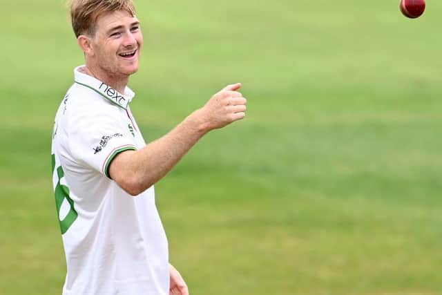 Tom Taylor enjoyed a dream debut for the Steelbacks at Edgbaston