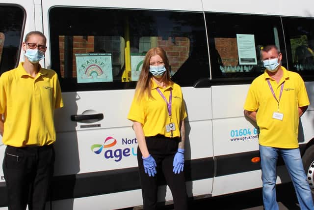The team at Kettering's Age UK day care centre