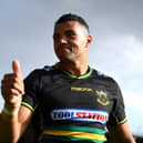 Luther Burrell left Saints in 2019 but has returned to rugby union with Newcastle Falcons