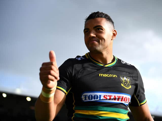 Luther Burrell left Saints in 2019 but has returned to rugby union with Newcastle Falcons