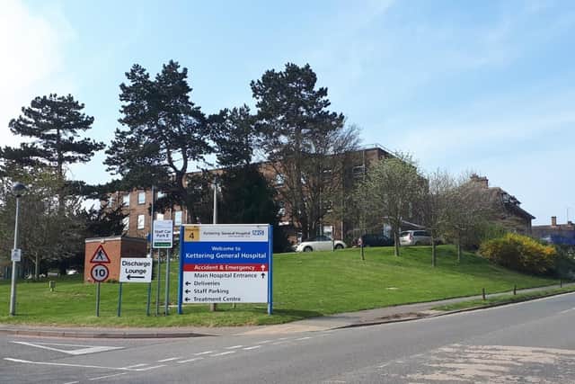 Kettering General Hospital in Rothwell Road, Kettering