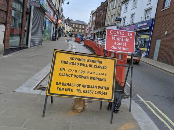 Silver Street in Wellingborough will be closed on Sunday (Credit: Samuel Shoesmith)