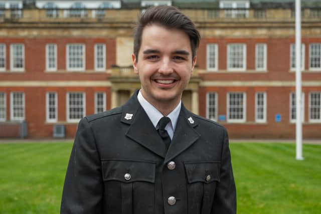 PC Taylor Ladner has been nominated for a bravery award