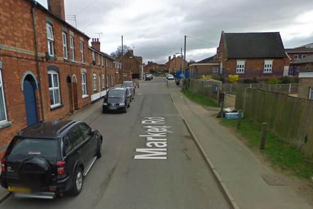 The incidents happened in Market Road, Thrapston. File picture.