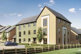 A view of what the homes at Glenvale Park in Wellingborough will look like