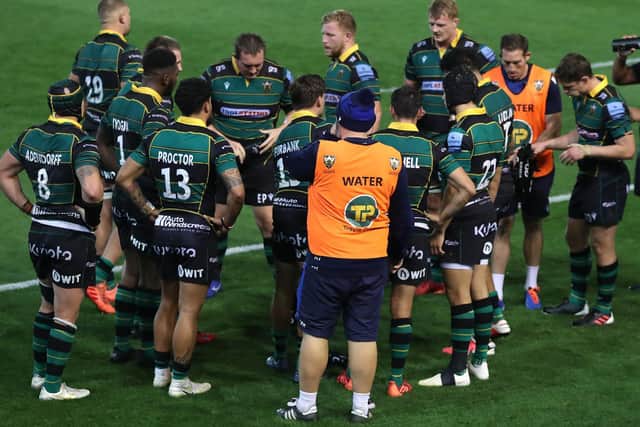 Saints were beaten by Sale on Tuesday night