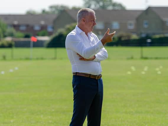 Corby Town manager Gary Mills. Pictures by Jim Darrah