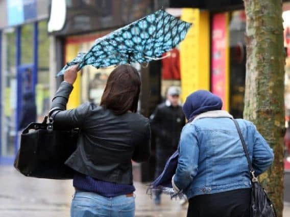 Northamptonshire is set for a battering from wind and rain this weekend
