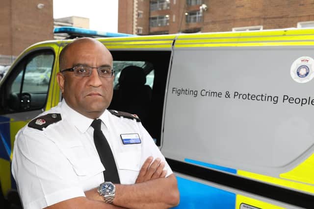 Superintendent Murray is appealing for the public's help in tackling gang violence in Wellingborough