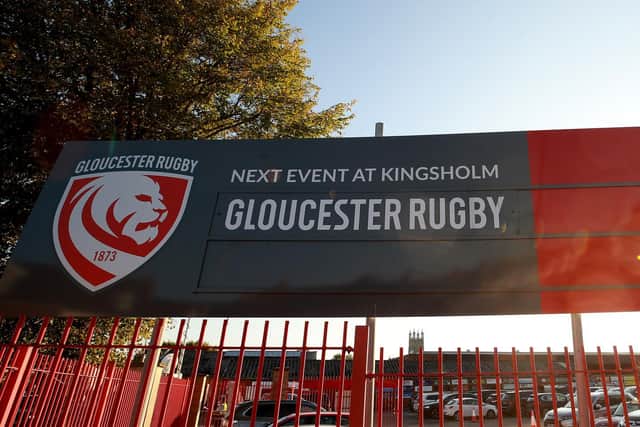 There will be no game at Kingsholm on Sunday