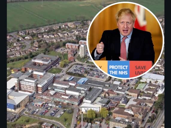 Kettering General Hospitals rebuild was confirmed by Boris Johnson