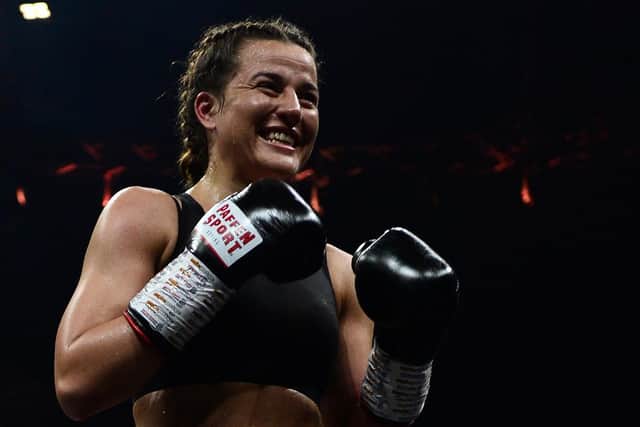 Chantelle Cameron claimed glory on Sunday night