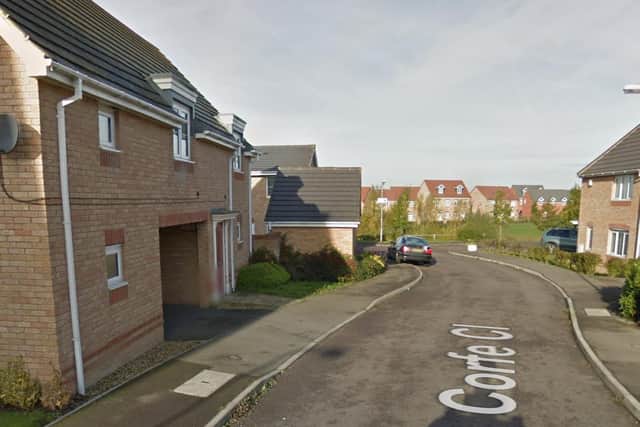 Corfe Close, Corby. Picture: google