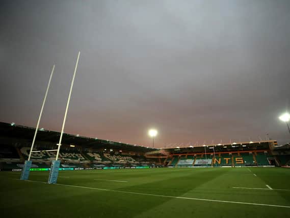Franklin's Gardens looks set to remain empty for some time yet