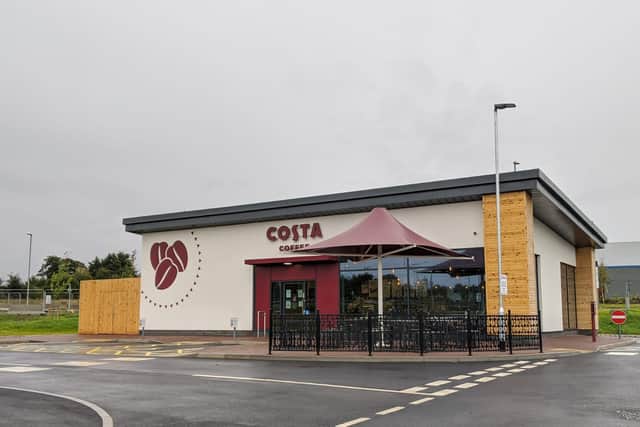 Costa Coffee has opened at Cransley Business Park in Kettering