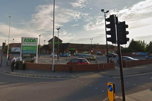 A thief made off with an electric bike left outside Asda in Cotton End