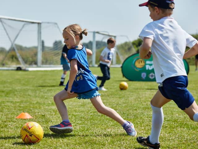 McDonald’s Fun Football Centres are back in Northamptonshire