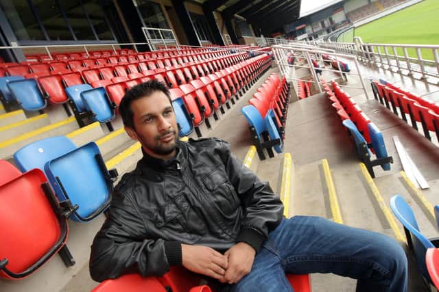 Imraan Ladak, pictured at Nene Park.