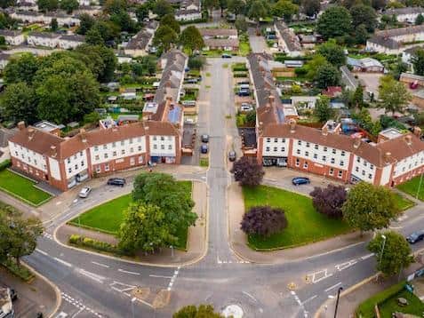 Work has been completed on refurbishing Hamilton House in Hampden Crescent