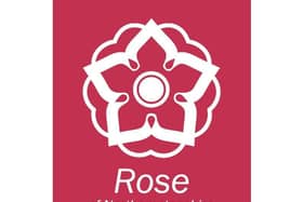 The logo for the new ‘Rose of Northamptonshire’ award