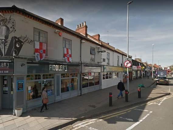 The incident took place outside of the Fiddlers public house on Wellingborough Road.