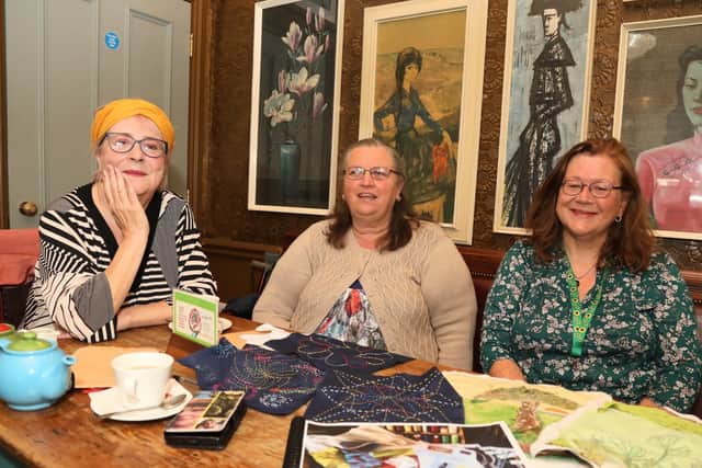 l-r Ann Leonard, Susan Shier and Janice Crane