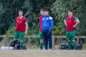 James Logan has led Burton Park Wanderers into the first round proper of the Buildbase FA Vase