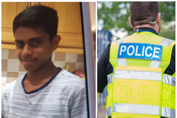 Police issued an urgent appeal to help find 14-year-old Riyad Ali. Photo: Northamptonshire Police