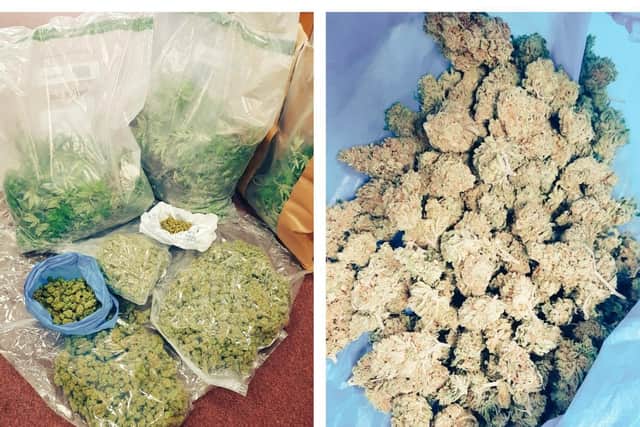 The seized drugs. Credit: Kettering Police Team