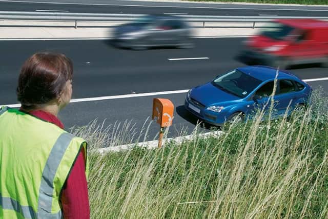 Drivers are warned to get behind the barrier if they break down on major roads