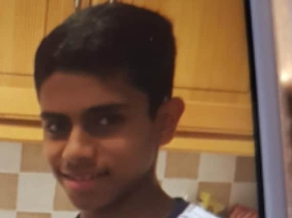 Northamptonshire Police want to hear from anyone who may have information on 14-year-old Riyad's whereabouts.