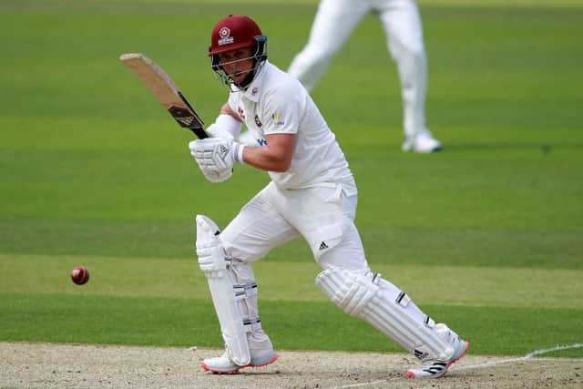 Northants batsman Ben Curran