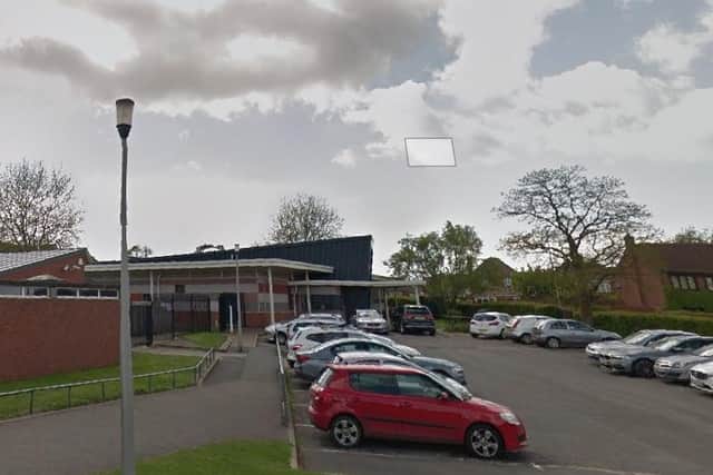 A pupil at the school has tested positive