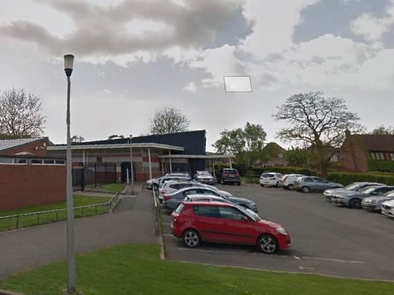 A pupil at the school has tested positive