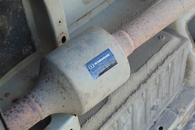 Catalytic converter thefts are on the rise.