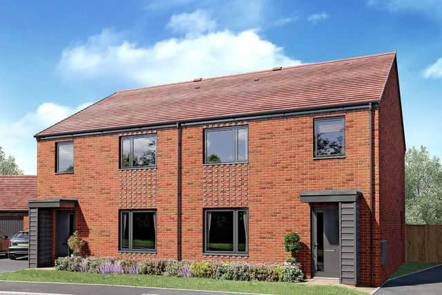 Another CGI of one of the properties Taylor Wimpey is building at Glenvale Park