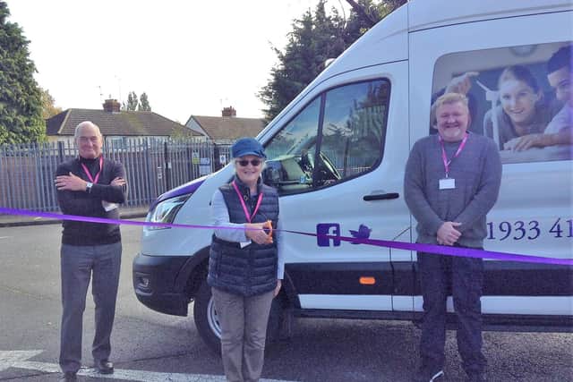 Unveiling of the new minibus