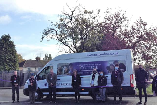 Unveiling of the new minibus