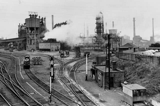 Corby steelworks.