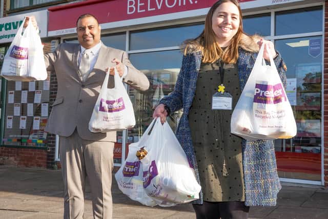 l-r Bobby Braich Singh and Lucy Brooks