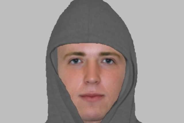Police have released en e-fit of a man they want to speak to in connection with the assault in Kings Heath, Northampton.