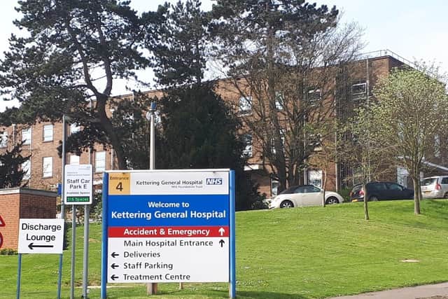 Kettering General Hospital. Picture by Alison Bagley.