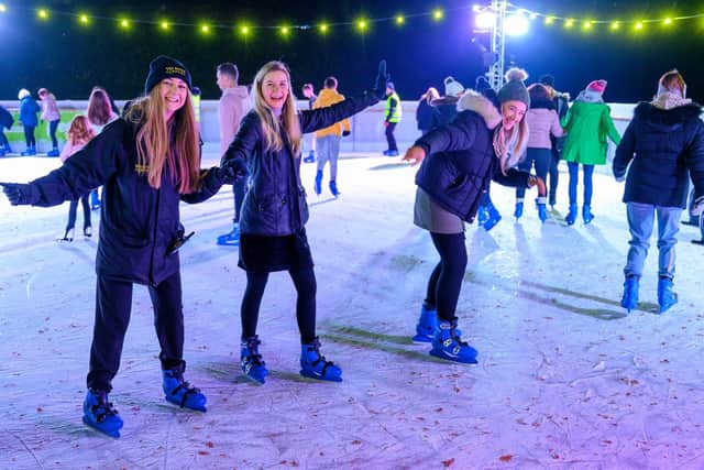Warwick Castle's ice rink will be making a comeback following its huge success last year.