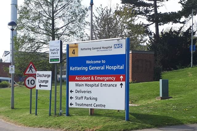 KGH in Rothwell Road, Kettering